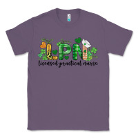 Lavender st. patricks day registered nurse lpn heart Classic Tee - BarkalooDesign