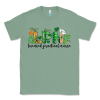 Sage st. patricks day registered nurse lpn heart Classic Tee - BarkalooDesign