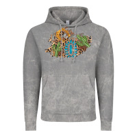 Cloud Rock horseshoe leopard gemstone cactus patch Vintage Hoodie - AdoDesignShop