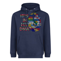 Navy it's in my dna Heavyweight Hoodie - BundleAndBundleShop