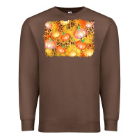 Chestnut fall pumpkin background Premium Sweatshirt - AdoDesignShop