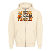 Sandshell hey there pumpkin Zipper Hoodie - RacoonDesign