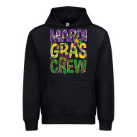 Black Mardi Gras crew Urban Hoodie - BundleAndBundleShop