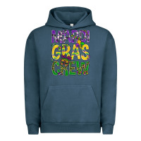 Pigment Midnight Navy Mardi Gras crew Urban Hoodie - BundleAndBundleShop