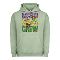 Pigment Oil Green Mardi Gras crew Urban Hoodie - BundleAndBundleShop