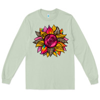 Matcha race  sunflower Long Sleeve Tee - Zillion Design Studio