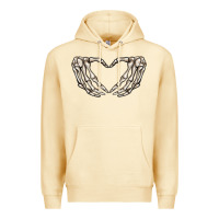 Pina Colada skeleton heart Premium Hoodie - MaliasSmallBusiness