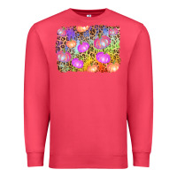 Cardinal colourful pumpkin background Premium Sweatshirt - AdoDesignShop