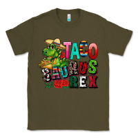 Army Green taco saurus rex Classic Tee - CTS Tumbler Store