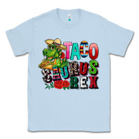 Dusty Blue taco saurus rex Classic Tee - CTS Tumbler Store