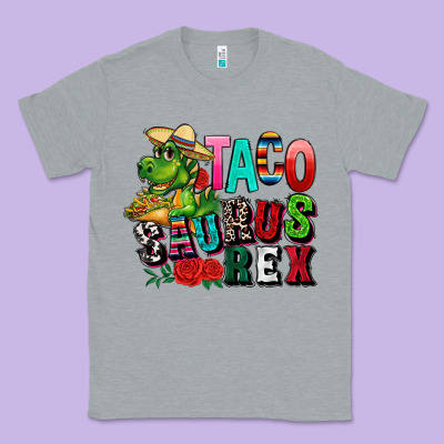 Taco Saurus Rex Classic Tee Designed By Cts Tumbler Store