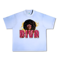 Grape Ice diva Urban Heavy Tee - Zillion Design Studio