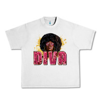 Lunar Rock diva Urban Heavy Tee - Zillion Design Studio