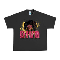 Pigment Black diva Urban Heavy Tee - Zillion Design Studio