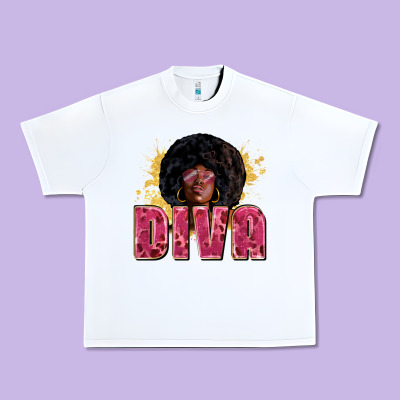Diva Urban Heavy Tee Designed By Zillion Design Studio