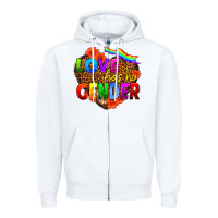 White love has no gender Zipper Hoodie - HRA Design Shop