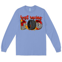 Colony Blue best racing dad Long Sleeve Tee - Zillion Design Studio