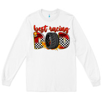 White best racing dad Long Sleeve Tee - Zillion Design Studio