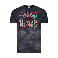 Cloud Black wife mom nurse Vintage Tee - RanaPortraitStore