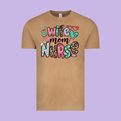 Vintage Tee wife mom nurse