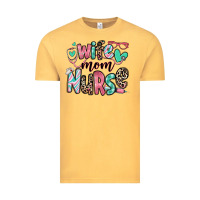 Vintage Mustard wife mom nurse Vintage Tee - RanaPortraitStore