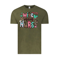 Vintage Olive wife mom nurse Vintage Tee - RanaPortraitStore