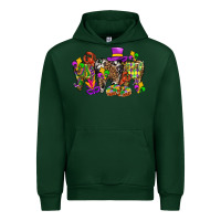 Forest Green mardi gras dental Urban Hoodie - BundleAndBundleShop