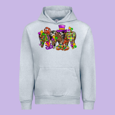Mardi Gras Dental Urban Hoodie Designed By Bundleandbundleshop