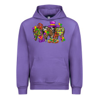 Tulip mardi gras dental Urban Hoodie - BundleAndBundleShop