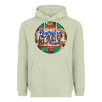 Matcha american babe Heavyweight Hoodie - Artiststas