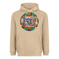 Mushroom american babe Heavyweight Hoodie - Artiststas