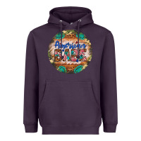 Plum american babe Heavyweight Hoodie - Artiststas
