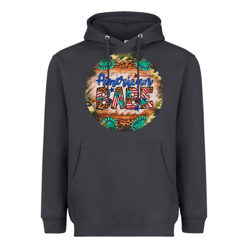 American Babe Heavyweight Hoodie by Artiststas | Teevron