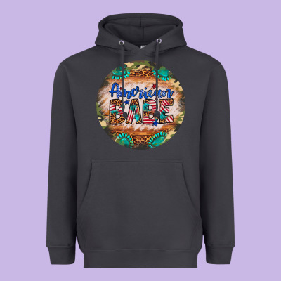 American Babe Heavyweight Hoodie Designed By Artiststas
