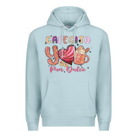 Blue Mist cafecito y pan dulce Premium Hoodie - MaliasSmallBusiness