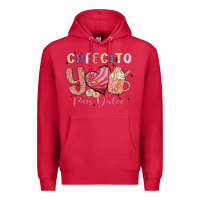 Cardinal cafecito y pan dulce Premium Hoodie - MaliasSmallBusiness