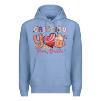 Colony Blue cafecito y pan dulce Premium Hoodie - MaliasSmallBusiness