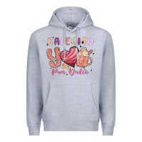 Heather Grey cafecito y pan dulce Premium Hoodie - MaliasSmallBusiness