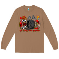 Toasted Coconut with god all things are possible Long Sleeve Tee - Zillion Design Studio