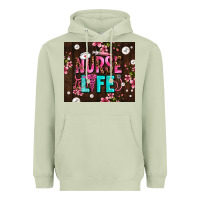 Matcha nurse life with pearls Heavyweight Hoodie - AdoDesignShop