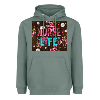 Sage nurse life with pearls Heavyweight Hoodie - AdoDesignShop
