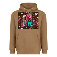Toasted Coconut nurse life with pearls Heavyweight Hoodie - AdoDesignShop
