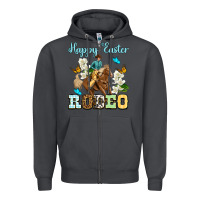 Smoke Happy Easter rodeo Zipper Hoodie - OliviaCreatesArt
