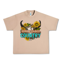 Burro born and raised country tbw Urban Heavy Tee - texasbilliewilder