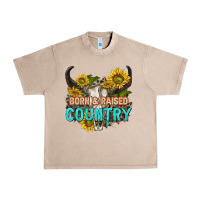French Oak born and raised country tbw Urban Heavy Tee - texasbilliewilder