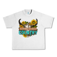 Lunar Rock born and raised country tbw Urban Heavy Tee - texasbilliewilder