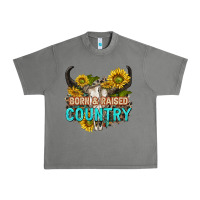Tornado born and raised country tbw Urban Heavy Tee - texasbilliewilder