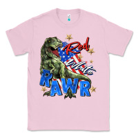 Bubblegum Pink red white rawr Classic Tee - Zillion Design Studio