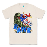 Natural red white rawr Classic Tee - Zillion Design Studio