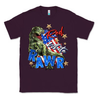 Plum red white rawr Classic Tee - Zillion Design Studio